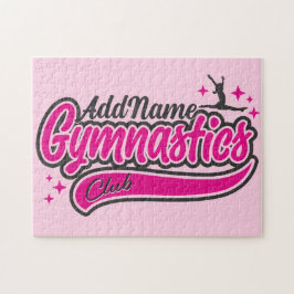 Gymnast Split Leap Gymnastiek op maat Legpuzzel