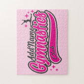 Gymnast Split Leap Gymnastiek op maat Legpuzzel (Verticaal)