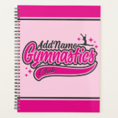 Gymnast Split Leap Gymnastiek op maat Planner (Voorkant)