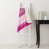 Gymnast Split Leap Gymnastiek op maat Sherpa Deken (In situ)