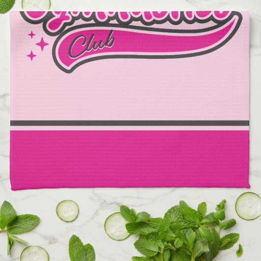 Gymnast Split Leap Gymnastiek op maat Theedoek (Gevouwen)