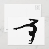 Gymnast Stag Handstand Gifts Briefkaart (Voorkant / Achterkant)