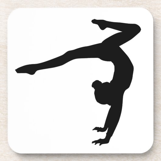 Gymnast Stag Handstand Gifts Onderzetter (Voorkant)