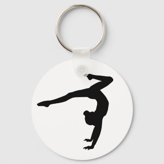 Gymnast Stag Handstand Gifts Sleutelhanger (Voorkant)