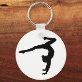 Gymnast Stag Handstand Gifts Sleutelhanger (Voorkant)