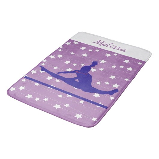Gymnast Swirling Stars Badmat (Gekanteld)