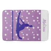 Gymnast Swirling Stars Badmat (Voorkant)