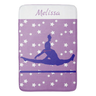 Gymnast Swirling Stars Badmat