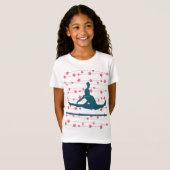 Gymnast Swirling Stars T-shirt (Voorkant volledig)