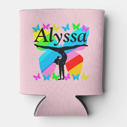 GYMNAST VLINDER CUSTOM KOELBOX BLIKJESKOELER (Voorkant)