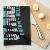 Gymnast VOEGT NAAM Gymnastiek Team Backbend Kickov Theedoek (Quarter Fold)