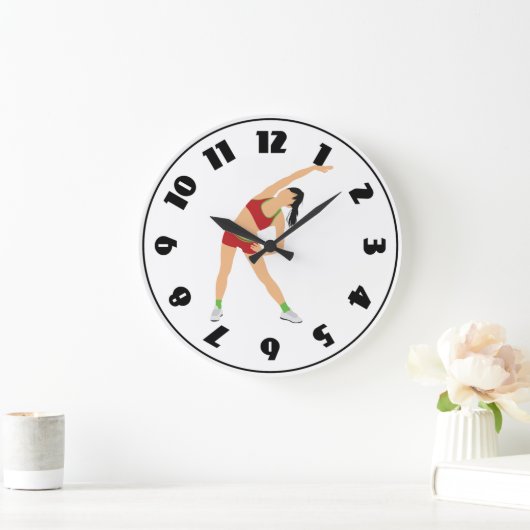 Gymnast Warming Clock Grote Klok (Huis)