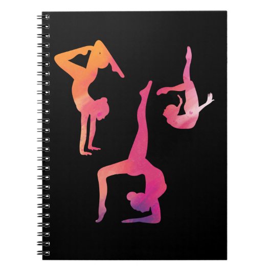 Gymnast Women Notitieboek (Voorkant)