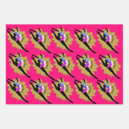 Gymnast Wrapping Paper