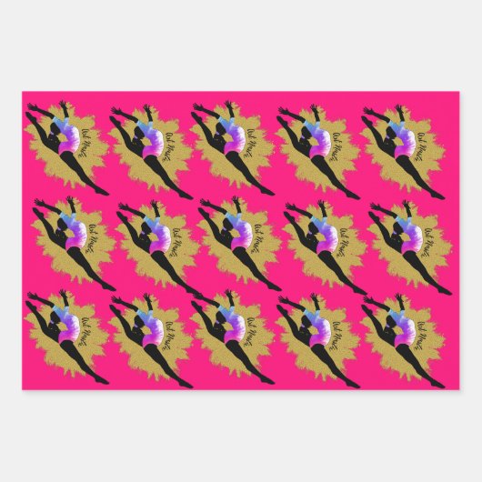 Gymnast Wrapping Paper (Voorkant 3)