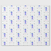 Gymnast Wrapping Paper Cadeaupapier (Vlak)