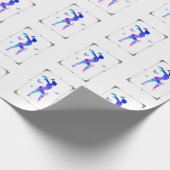 Gymnast Wrapping Paper Cadeaupapier (Hoek)
