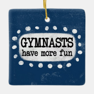 Gymnasten hebben meer plezier in het Ornament