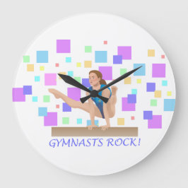 Gymnasten Rock! Evenwichtsbalk Grote Klok