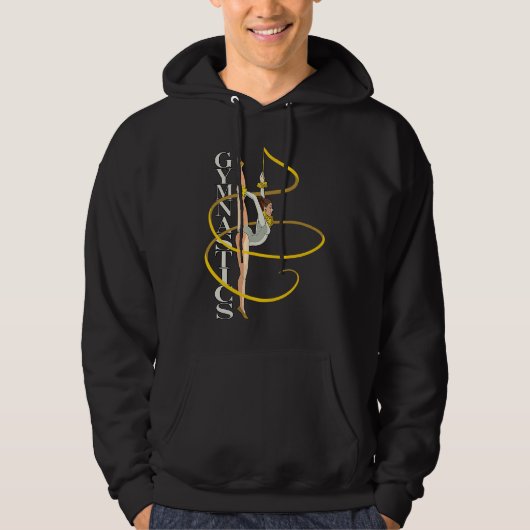 Gymnastic for a Gymnast Floor Gymnast Hoodie (Voorkant)