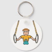 Gymnastic Rings Sleutelhanger (Achterkant)