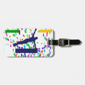 GYMNASTICA BAGAGELABEL (Voorkant horizontaal)