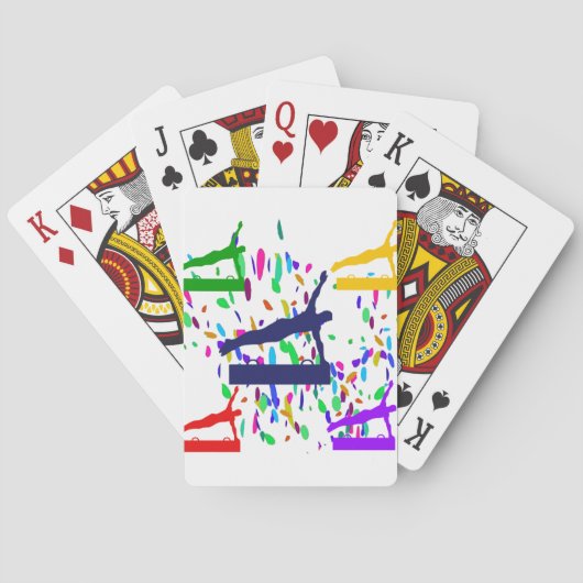 GYMNASTICA SPEELKAARTEN (Achterkant)