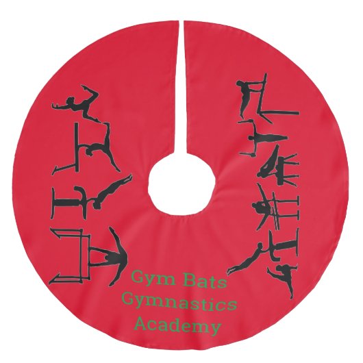 Gymnastics Academy Tree Skirt Kerstboom Rok (Voorkant)