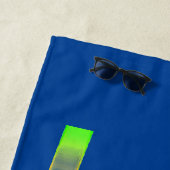 GYMNASTICS-badhanddoek.  Persoonlijke naam. Strandlaken (In situ)