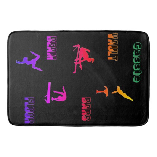 Gymnastics Bath Mat (Voorkant)