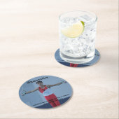 GYMNASTICS Biermat, Onderzetter set van zes, Johan (Insitu)