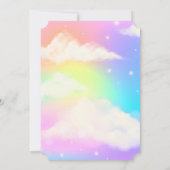 Gymnastics Birthday Invitation | Gymnastiekpartij Kaart (Achterkant)