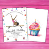 Gymnastics Birthday Invitation | Gymnastiekpartij Kaart