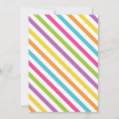 Gymnastics Birthday Invitation Kaart (Achterkant)