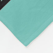 GYMNASTICS blauwgroen grote vlootsdeken. Fleece Deken (Hoek)