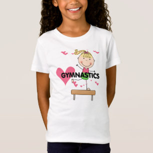 GYMNASTICS - Blond Girl Balance Bam Tshirts
