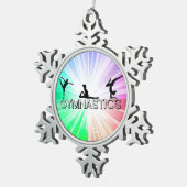 GYMNASTICS "BRIGHT LIGHTS" SNOWFLAKE TREE ORNAMENT (Rechts)