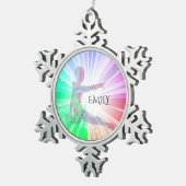 GYMNASTICS "BRIGHT LIGHTS" SNOWFLAKE TREE ORNAMENT (Rechts)