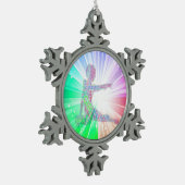 GYMNASTICS "BRIGHT LIGHTS" SNOWFLAKE TREE ORNAMENT (Links)