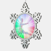 GYMNASTICS "BRIGHT LIGHTS" SNOWFLAKE TREE ORNAMENT (Rechts)