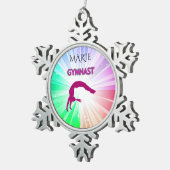 GYMNASTICS "BRIGHT LIGHTS" SNOWFLAKE TREE ORNAMENT (Rechts)