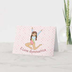 Gymnastics Brunette Kaart