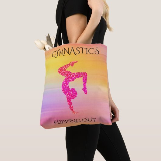 GYMNASTICS CANVAS TAS. "OPLOSSEN" TOTE BAG (Dichtbij)