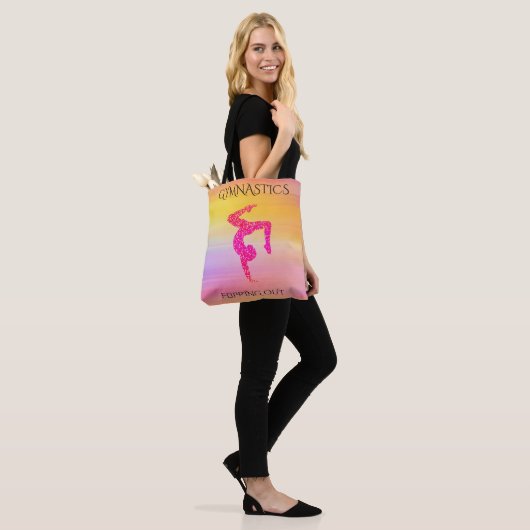 GYMNASTICS CANVAS TAS. "OPLOSSEN" TOTE BAG (Op model)