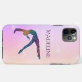 Gymnastics Cell Phone Case met naam gymnast (Achterkant (horizontaal))