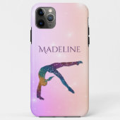 Gymnastics Cell Phone Case met naam gymnast (Achterkant)