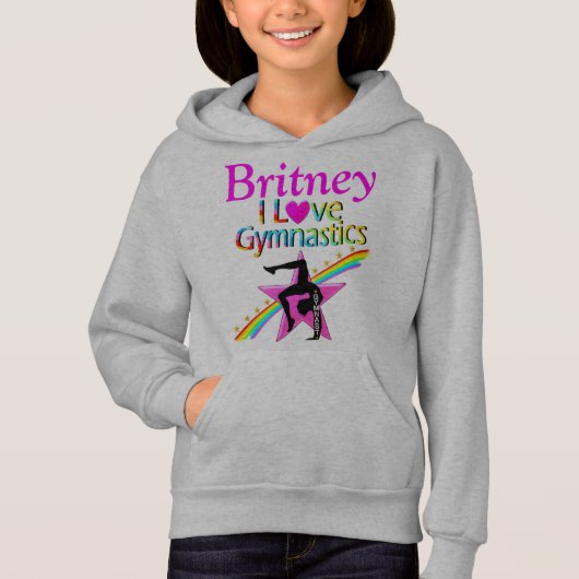 GYMNASTICS CHAMPION SWEATSHIRT MET PERSONALISATIE (Voorkant)