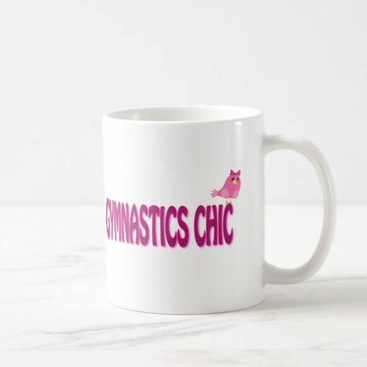 Gymnastics Chic Gifts Koffiemok (Rechts)