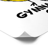 Gymnastics Chick Poster (Hoek)