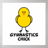 Gymnastics Chick Poster (Voorkant)